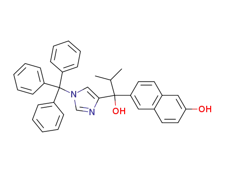 1-(6-hydroxynaphthalen-2-yl)-1-(1-trityl-1H-imidazol-4-yl)-2-methyl-1-propanol