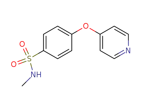 N-methyl-4-(pyridin-4-yloxy)-benzenesulfonamide