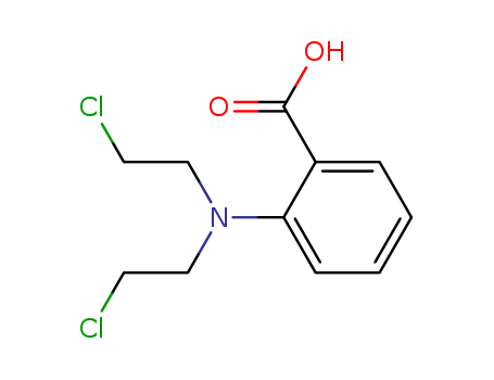 Benzoic acid,2-[bis(2-chloroethyl)amino]- cas  3085-99-2