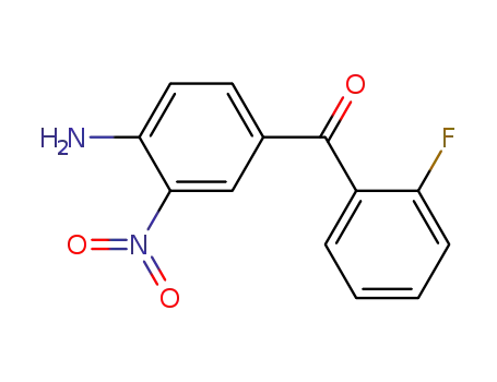 (4-amino-3-nitrophenyl)-(2-fluorophenyl)methanone