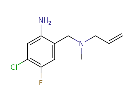 2-[(allylmethyl-amino)-methyl]-5-chloro-4-fluoro-phenylamine