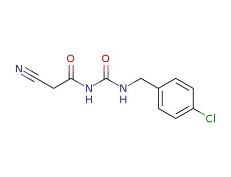1-(4-chlorobenzyl)-3-cyanoacetyl-urea
