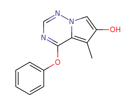 Pyrrolo[2,1-f][1,2,4]triazin-6-ol, 5-methyl-4-phenoxy-