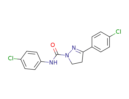 N,3-Bis(4-chlorophenyl)-4,5-dihydro-1H-pyrazole-1-carboxamide