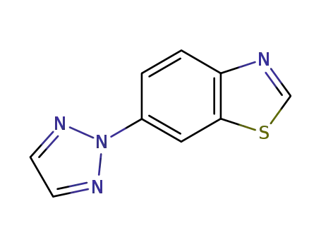 Benzothiazole, 6-(2H-1,2,3-triazol-2-yl)- (9CI)