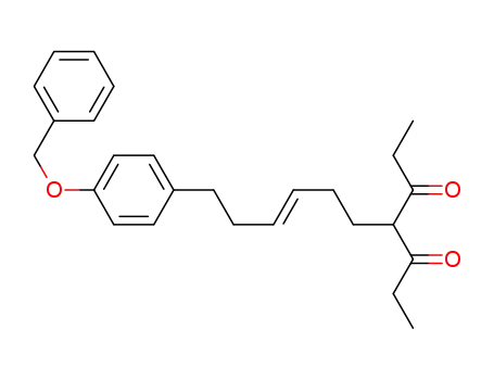 3,5-Heptanedione, 4-[6-[4-(phenylmethoxy)phenyl]-3-hexenyl]-