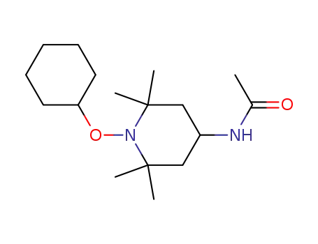 N-(1-Cyclohexyloxy-2,2,6,6-tetramethylpiperidin-4-yl)acetamide