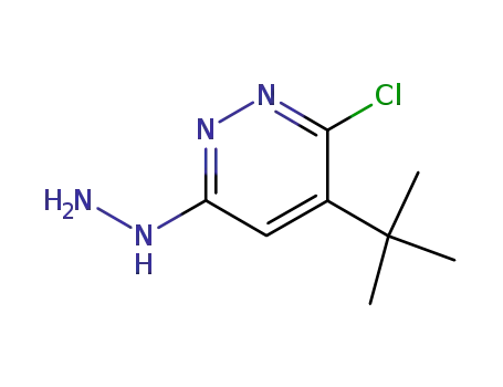 1-(5-tert-butyl-6-chloropyridazin-3-yl)hydrazine