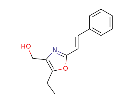 [5-Ethyl-2-(2-phenylethenyl)-1,3-oxazol-4-yl]methanol