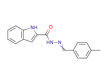 N'-(4-methylbenzylidene)-1H-indole-2-carbohydrazide