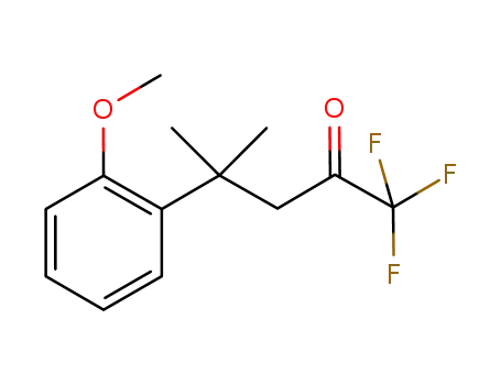 1,1,1-trifluoro-4-(2-methoxyphenyl)-4-methylpentan-2-one