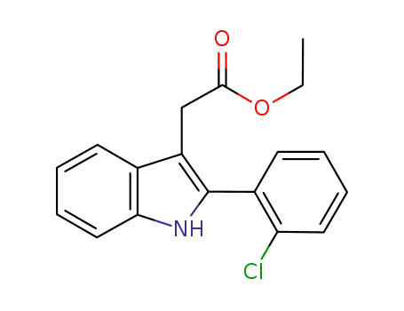 ethyl [2-(2-chlorophenyl)indol-3-yl]acetate