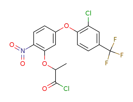 2-[2-Nitro-5-(2-chloro-4-trifluoromethylphenoxy)phenoxy]propionyl Chloride