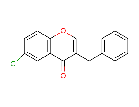 3-benzyl-6-chloro-4H-1-benzopyran-4-one
