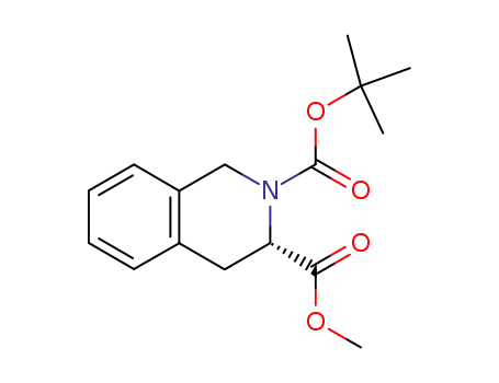 2,3(1H)-Isoquinolinedicarboxylic acid, 3,4-dihydro-,
2-(1,1-dimethylethyl) 3-methyl ester, (3S)-
