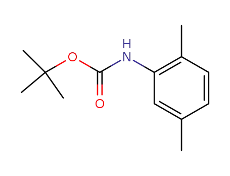 Molecular Structure of 164083-60-7 (tert-butyl 2,5-dimethylphenylcarbamate)