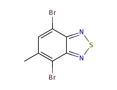 Molecular Structure of 2255-79-0 (4,7-dibromo-5-methylbenzo[1,2,5]thiadiazole)