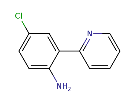 Benzenamine, 4-chloro-2-(2-pyridinyl)-