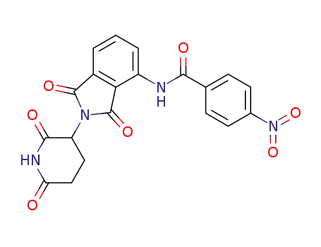 N-[2-(2,6-dioxo-piperidin-3-yl)-1,3-dioxo-2,3-dihydro-1H-isoindol-4-yl]-4-nitro-benzamide