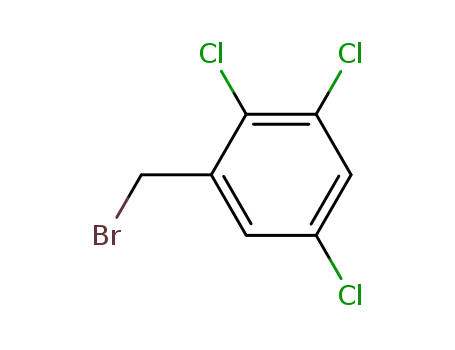 Molecular Structure of 130800-83-8 (1-(BROMOMETHYL)-2,3,5-TRICHLOROBENZENE)
