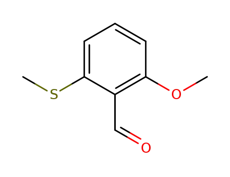 2-methoxy-6-methylthiobenzaldehyde