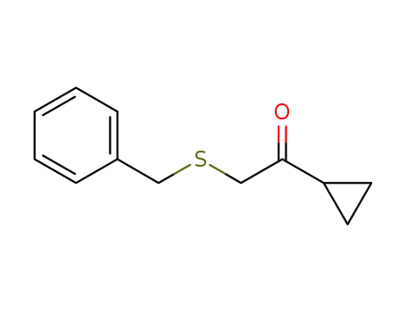 2-(benzylthio)-1-cyclopropylethanone