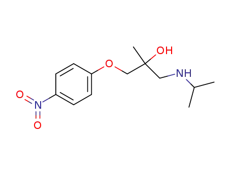4-[2-hydroxy-2-methyl-3-(isopropylamino)propoxy]nitrobenzene
