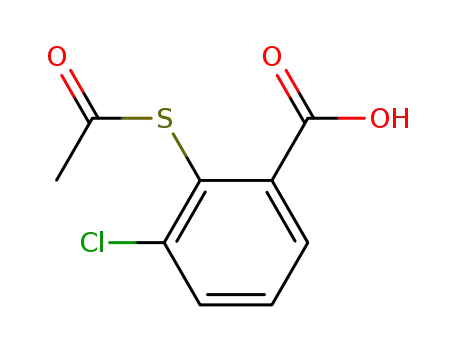 Benzoic acid, 2-(acetylthio)-3-chloro-