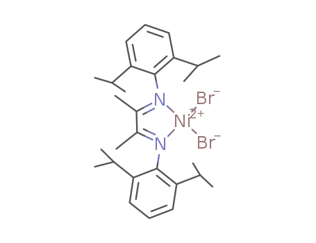 (2,3-BIS-(2,6-DI-ISOPROPYLPHENYL-IMINO)-BUTANE)-NICKEL(II)-DIBROMIDE