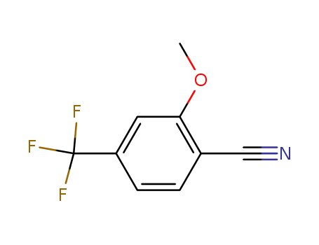 2-methoxy-4-(trifluoromethyl)benzonitrile cas no. 132927-08-3 98%%