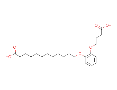 Dodecanoic acid, 12-[2-(3-carboxypropoxy)phenoxy]-