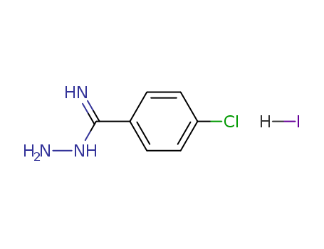 Benzenecarboximidicacid, 4-chloro-, hydrazide, hydriodide (1:1)
