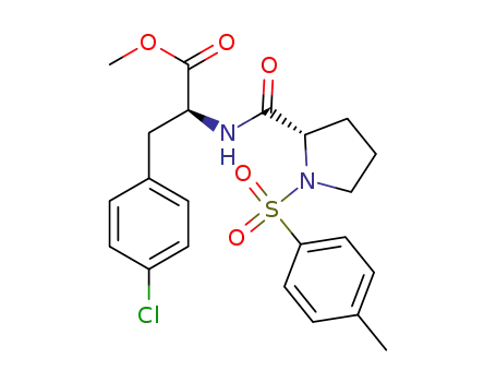 N-(Toluene-4-sulfonyl)-L-prolyl-L-(4-chloro)phenylalanine methyl ester