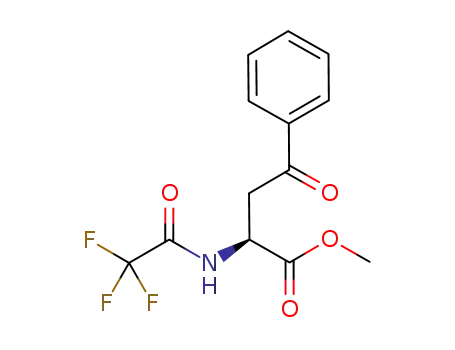 methyl 4-oxo-4-phenyl-2-(2,2,2-trifluoroacetamido)butanoate