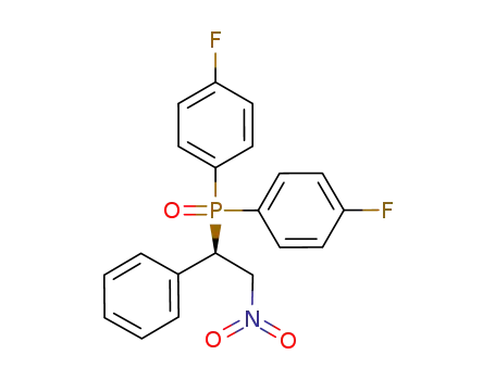 bis(4-fluorophenyl)(2-nitro-1-phenylethyl)phosphine oxide