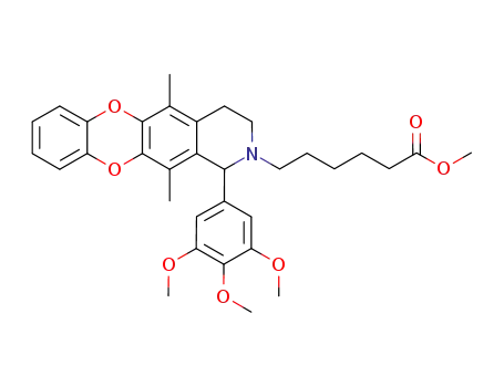 C<sub>33</sub>H<sub>39</sub>NO<sub>7</sub>
