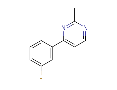 4-(3-fluorophenyl)-2-methylpyrimidine