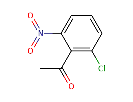 Molecular Structure of 20895-90-3 (1-(2-chloro-6-nitrophenyl)ethanone)
