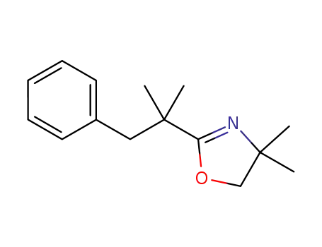 Oxazole, 2-(1,1-dimethyl-2-phenylethyl)-4,5-dihydro-4,4-dimethyl-