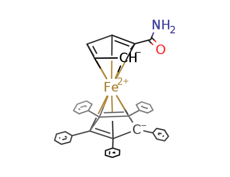 1,2,3,4,5-Pentaphenylferrocene carboxamide
