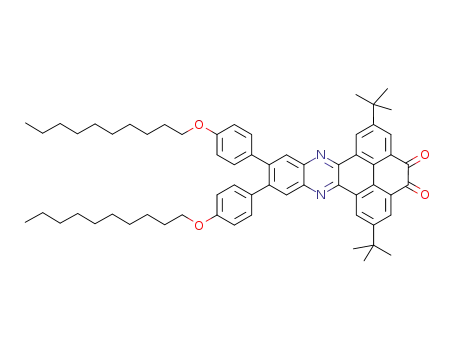Molecular Structure of 1033318-98-7 (C<sub>62</sub>H<sub>74</sub>N<sub>2</sub>O<sub>4</sub>)