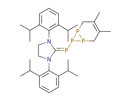 Molecular Structure of 960404-11-9 (C<sub>33</sub>H<sub>48</sub>N<sub>2</sub>P<sub>4</sub>)