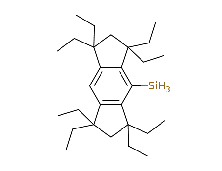 (1,1,3,3,5,5,7,7-octaethyl-s-hydrindacene-4-yl)silane