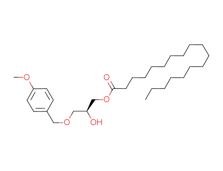 Molecular Structure of 1037195-26-8 (3-O-(4-methoxybenzyl)-1-O-stearyl-sn-glycerol)