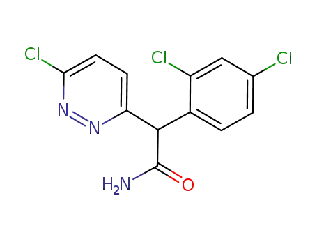 2-(6-chloropyridazin-3-yl)-2-(2,4-dichlorophenyl)acetamide
