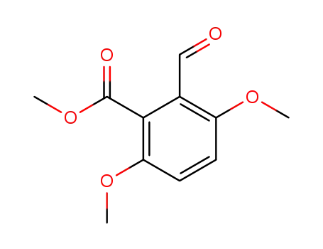 Benzoic acid, 2-formyl-3,6-dimethoxy-, methyl ester