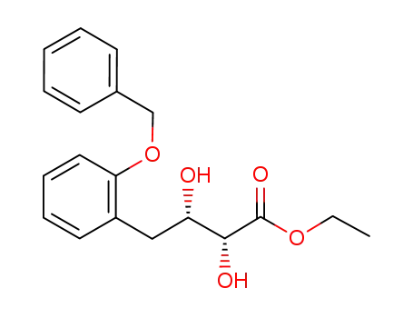 (2R,3S)-4-(2-benzyloxy-phenyl)-2,3-dihydroxy-butyric acid ethyl ester