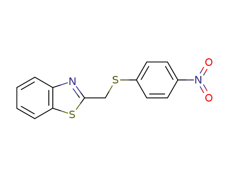 2-((4-nitrophenylthio)methyl)benzothiazole