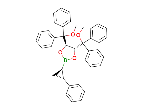 (1'R,2'R,4R,5R)-4,5-bis(methoxydiphenylmethyl)-2-(2'-phenylcyclopropyl)-1,3,2-dioxaborolane