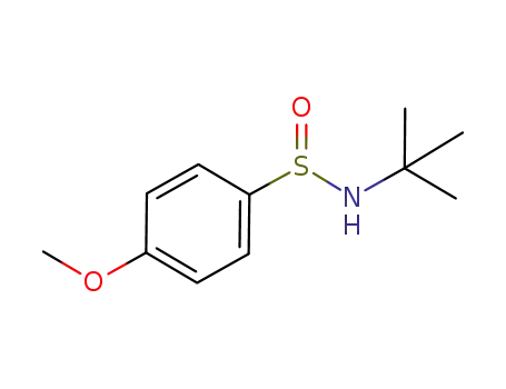 N-(4-methoxyphenylsulfinyl)-N-(tert-butyl)amine